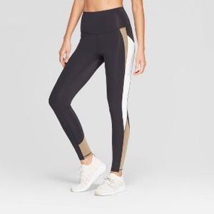 Colorblock 7/8 Length  High-Rise Leggings